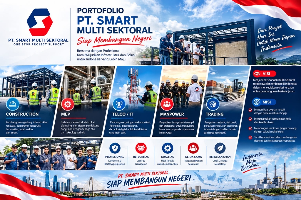 Portofolio PT SMART MULTI SEKTORAL Siap Membangun Negeri